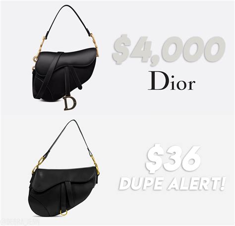 dior dupe saddle bag|christian dior saddle bag dupe.